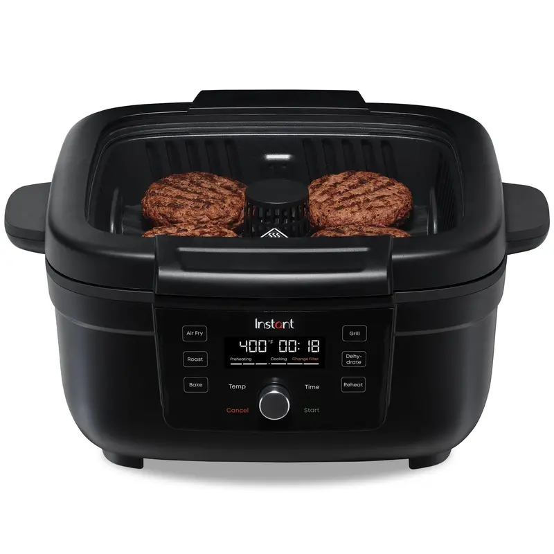 4Qt Instant Nonstick Surface Electric Grill 1