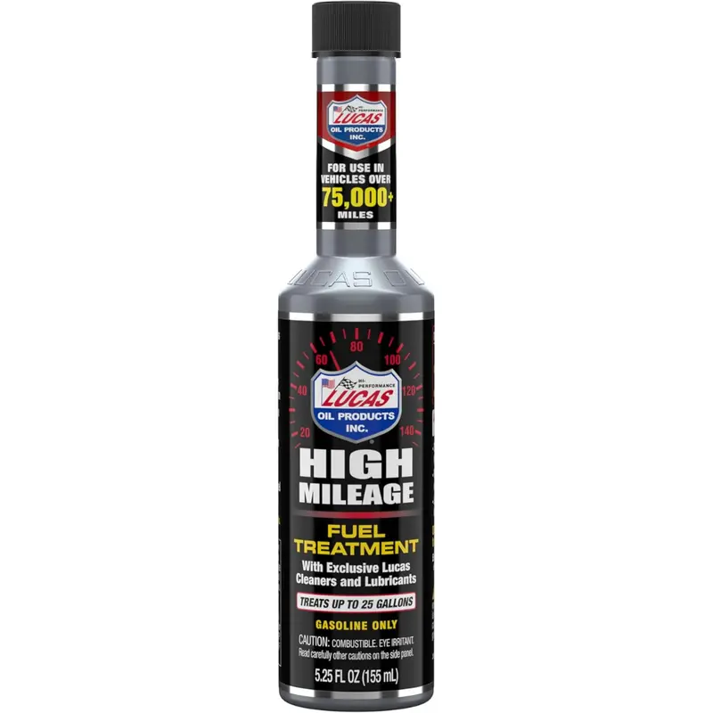 5.25-Oz Lucas Oil High Mileage Fuel Treatment (10977) 1