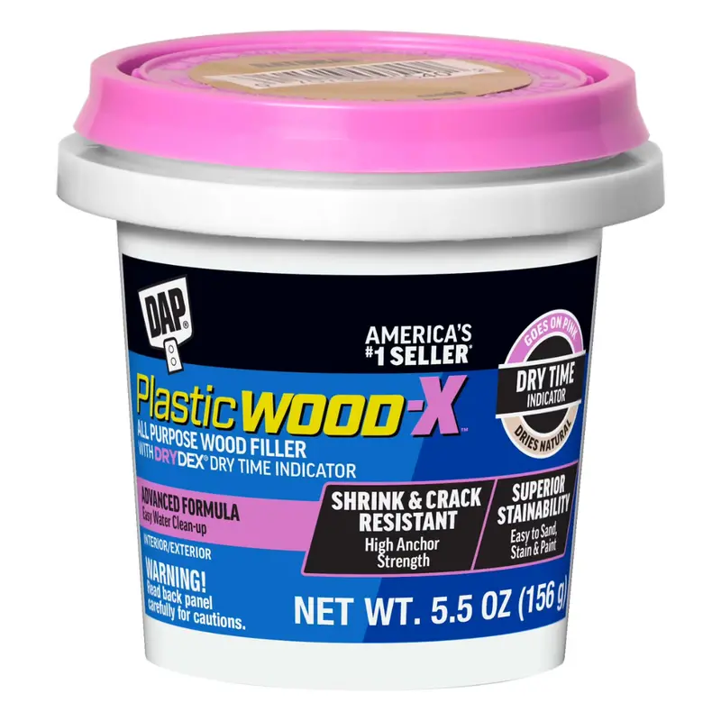 5.5-Oz Dap Plastic Wood-X All Purpose Wood Filler W/ Drydex Dry Time Indicator 1