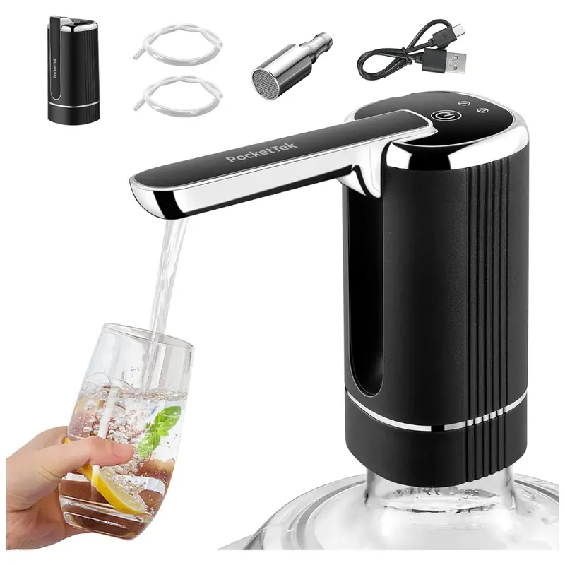 5-Gallon Foldable Electric Water Dispenser With Usb Charging 1