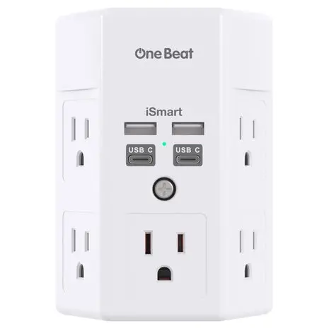 5-Outlet 4-Usb Surge Protector 1