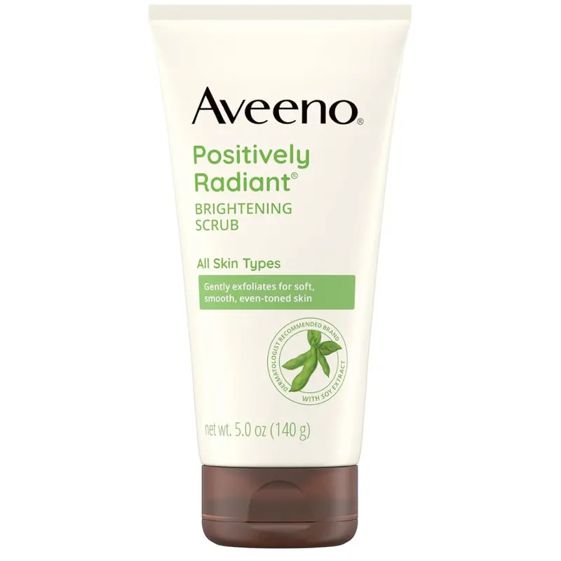 5 Oz. Aveeno Positively Radiant Skin Brightening Daily Facial Scrub 1