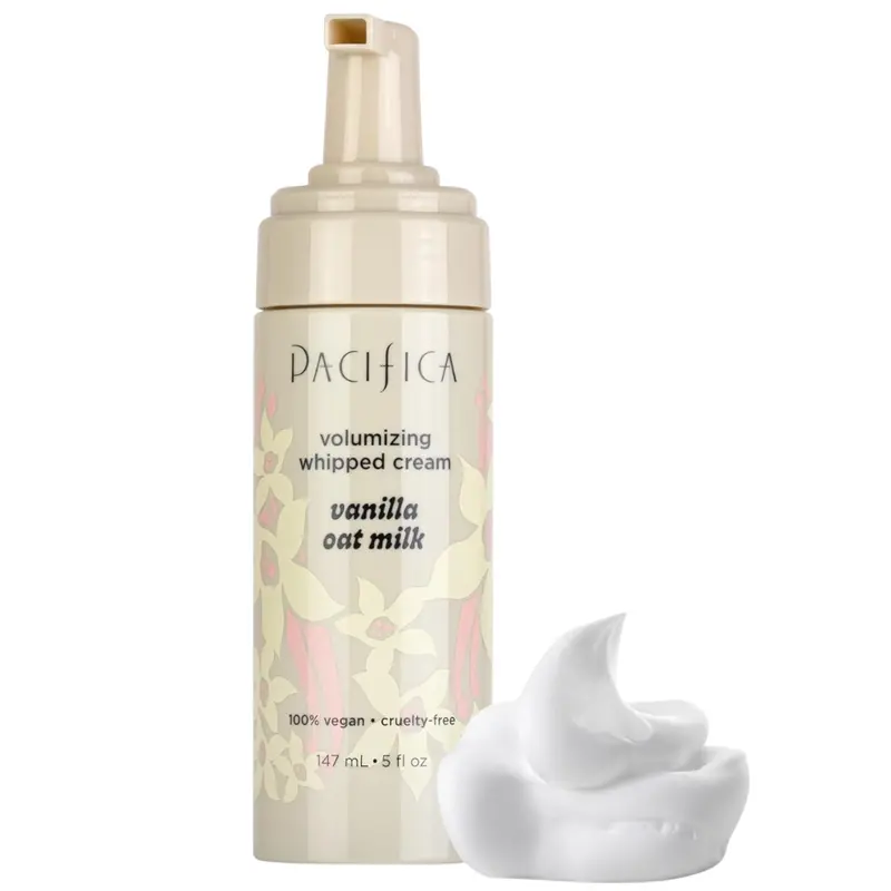 5-Oz Pacifica Vanilla Oat Milk Volumizing Whipped Cream Mousse 1