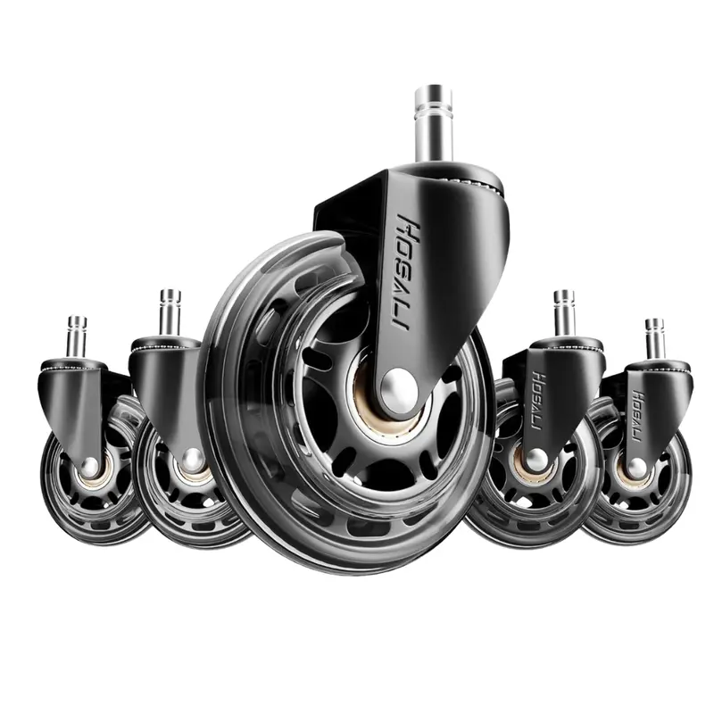 5-Pack 3" Hosali Office Chair Caster Wheels 1