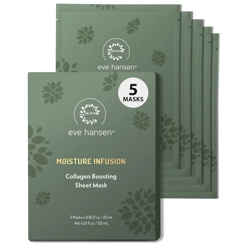 5-Pack Eve Hansen Collagen Face Mask Sheets 1