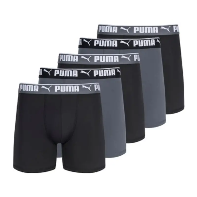 5-Pack Puma Men's Performance Boxer Briefs (Various) 1