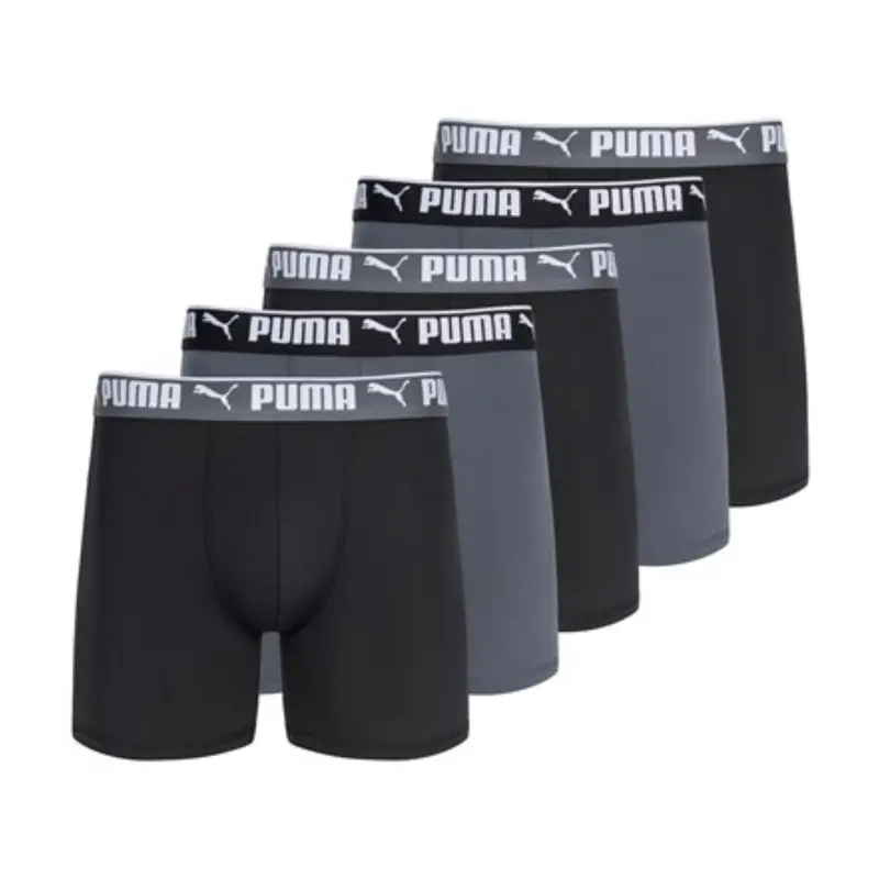 5-Pack Puma Men's Performance Boxer Briefs (Various) 1