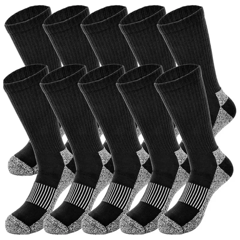 5-Pairs Men's Military Hiking Socks 1