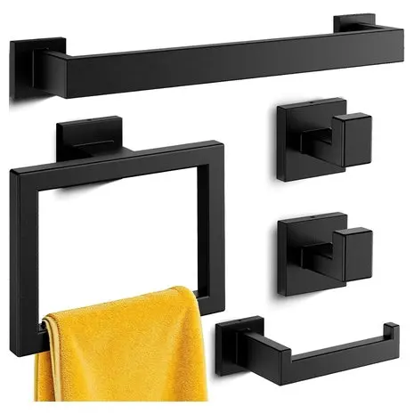 5 Piece Bathroom Accessories Set 1