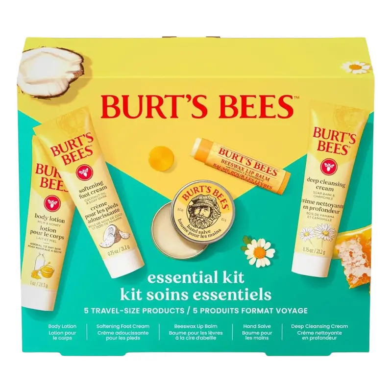 5-Piece Burt's Bees Essentials Everyday Skin Care Kit 1