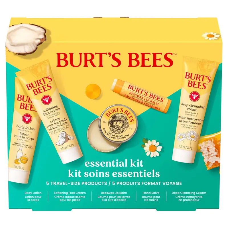 5-Piece Burt's Bees Essentials Everyday Skin Care Kit 1