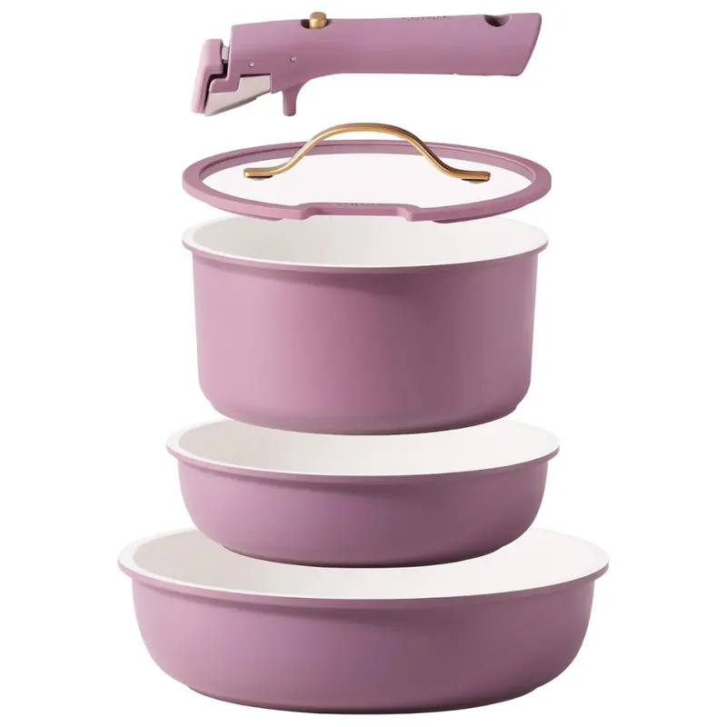 5-Piece Carote Nonstick Pots And Pans Set 1