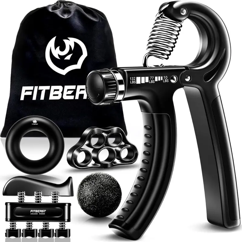 5-Piece Fitbeast Forearm & Hand Grips Strengthener Kit (Various Colors) 1