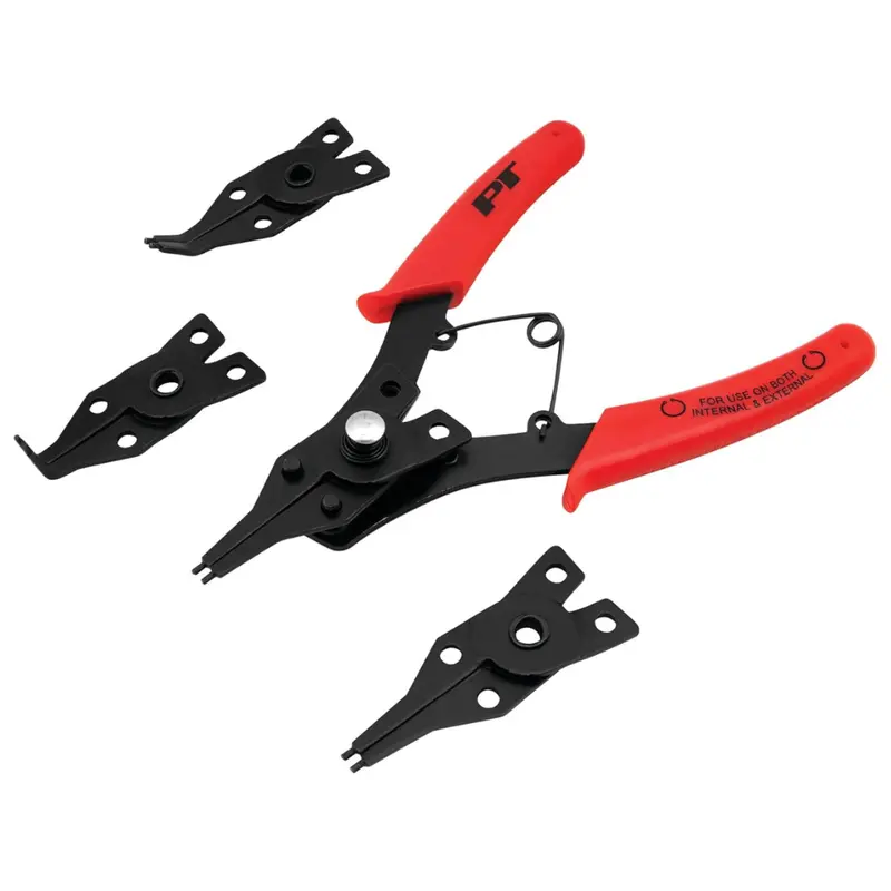 5-Piece W1159 Interchangeable Jaw Snap Ring Plier Set 1