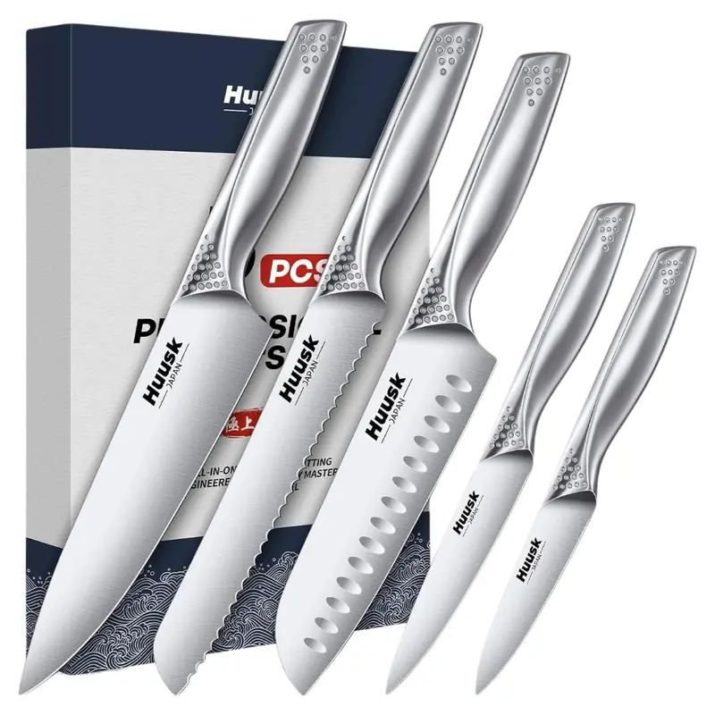 5-Pieces Japanese Ultra Sharp Chef Knife Set 1
