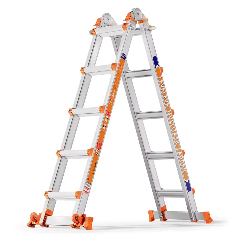 5 Step 17' Telescoping Multi-Position Ladder 1