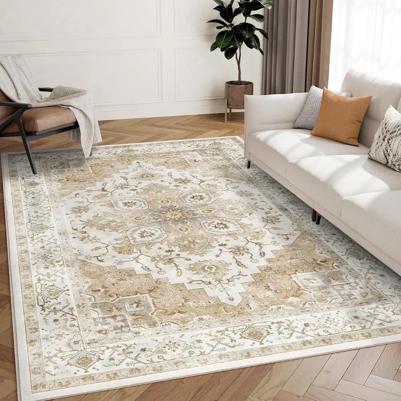 5' X 7' Low-Profile With Non-Slip Backing Rug 1