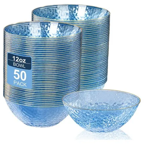 50 Blue Heavy Duty Soup Bowls 1