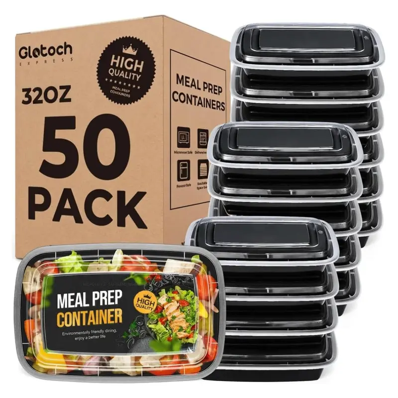 50-Pack 32Oz Meal Prep Containers With Lids 1