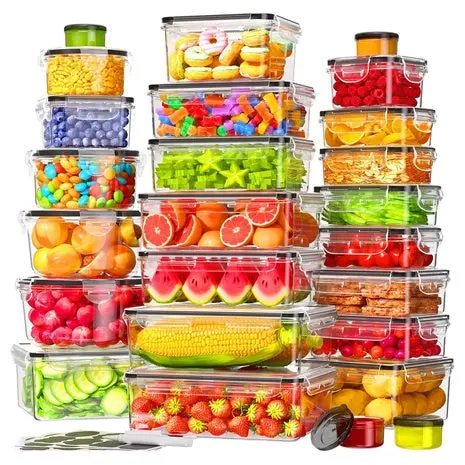 50-Piece Airtight Food Storage Container Set With Lids 1
