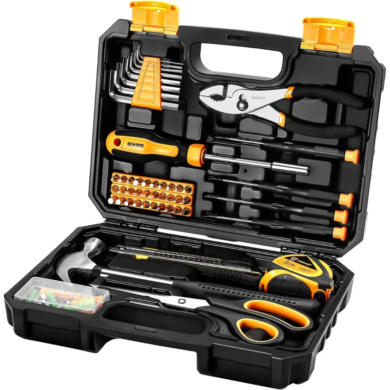 50-Pieces Dekopro General Household Hand Tool Kit 1