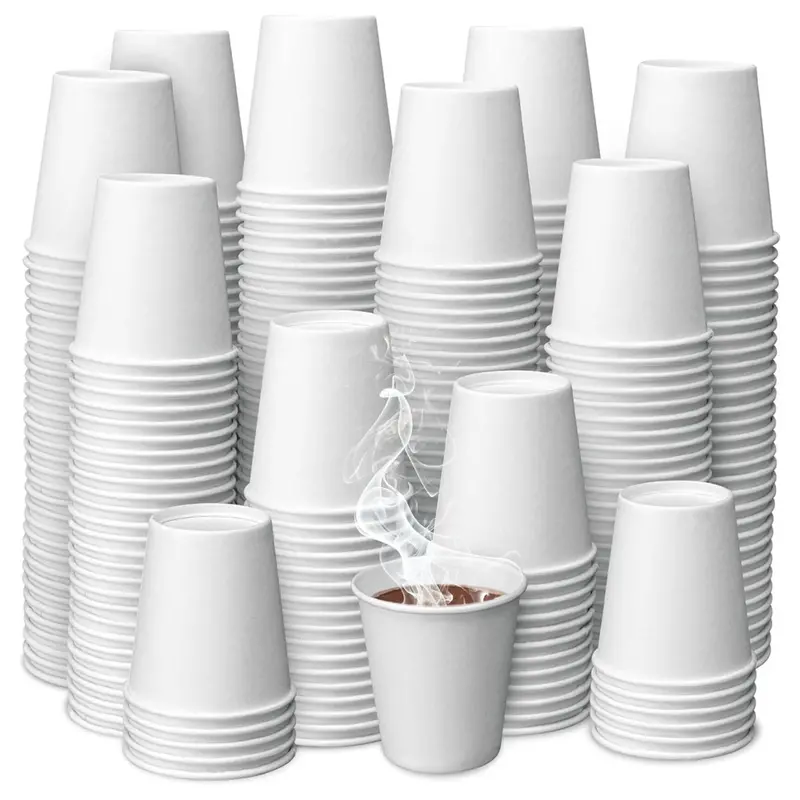 500-Count 8-Oz Disposable Paper Cups 1