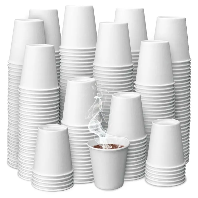 500-Count 8-Oz Disposable Paper Cups 1