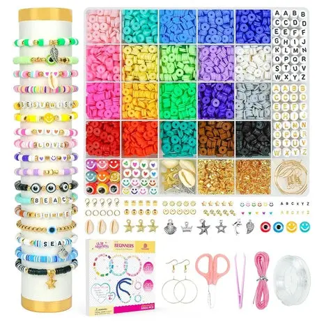 5,000-Piece Clay Beads Bracelet Kit 1