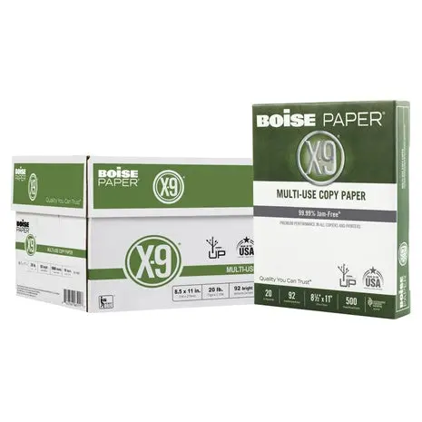 5,000 Sheets Boise X-9 Copy Paper 1