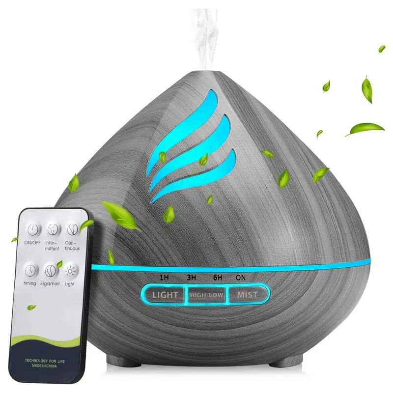 500Ml Aroma Diffuser With Remote Control 1