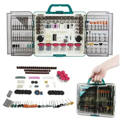 508 Piece Rotary Tool Accessory Bit Kit 1