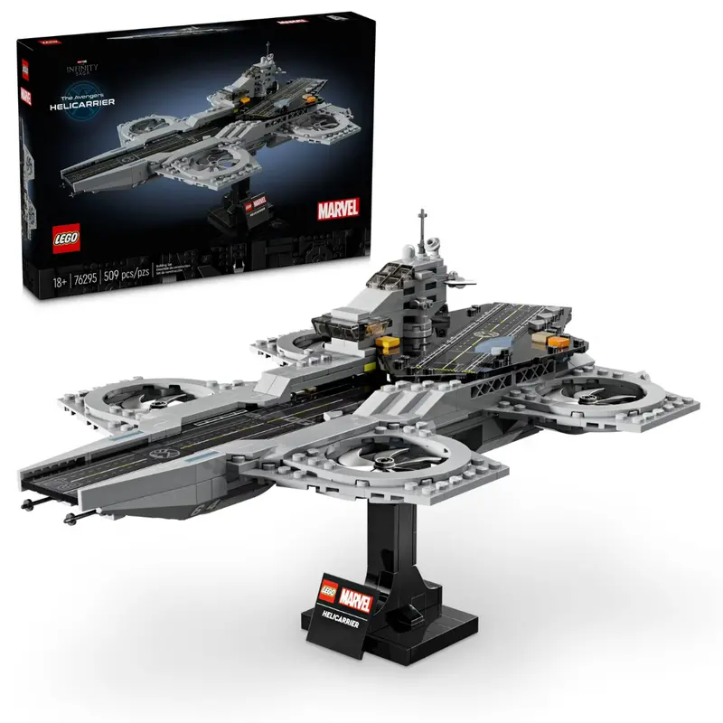 509-Piece Lego Marvel The Avengers Helicarrier (76295) 1