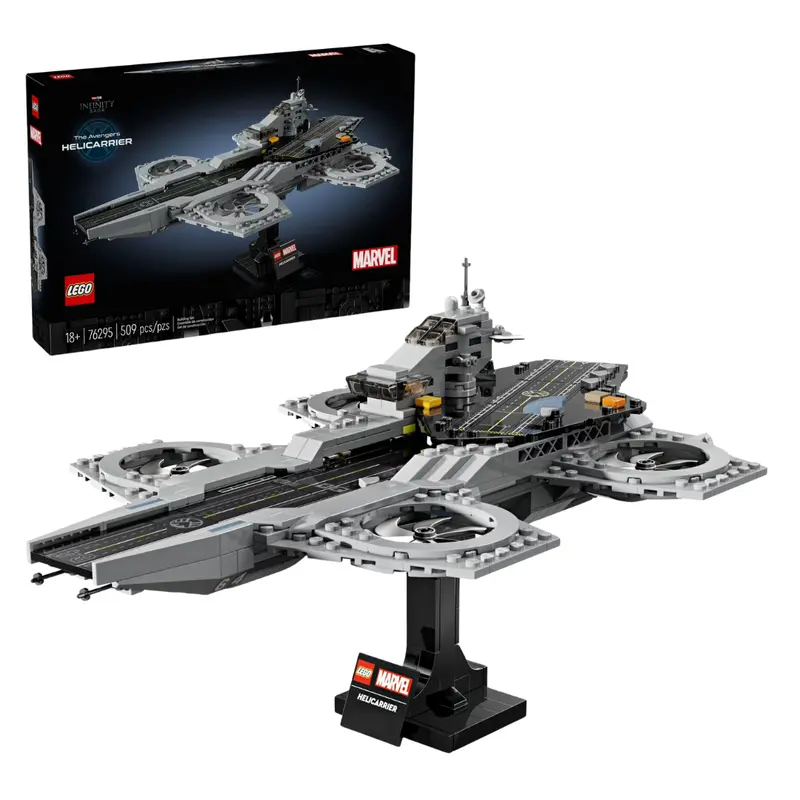 509-Piece Lego Marvel The Avengers Helicarrier (76295) 1