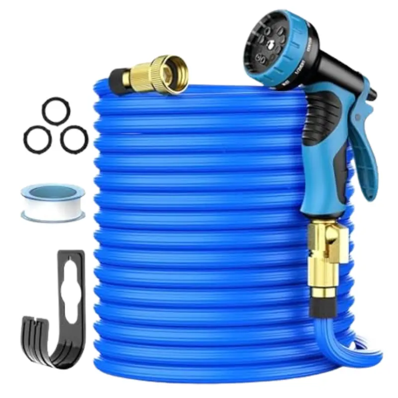 50Ft Expandable Garden Hose With Nozzle 1
