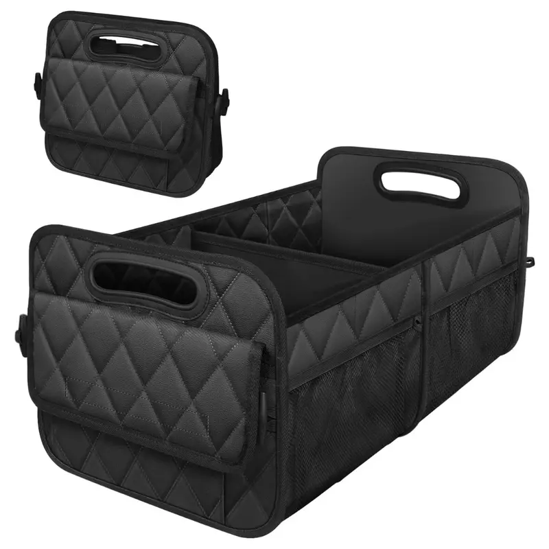 50L Waterproof Car Trunk Organizer With 6 Pocket 1