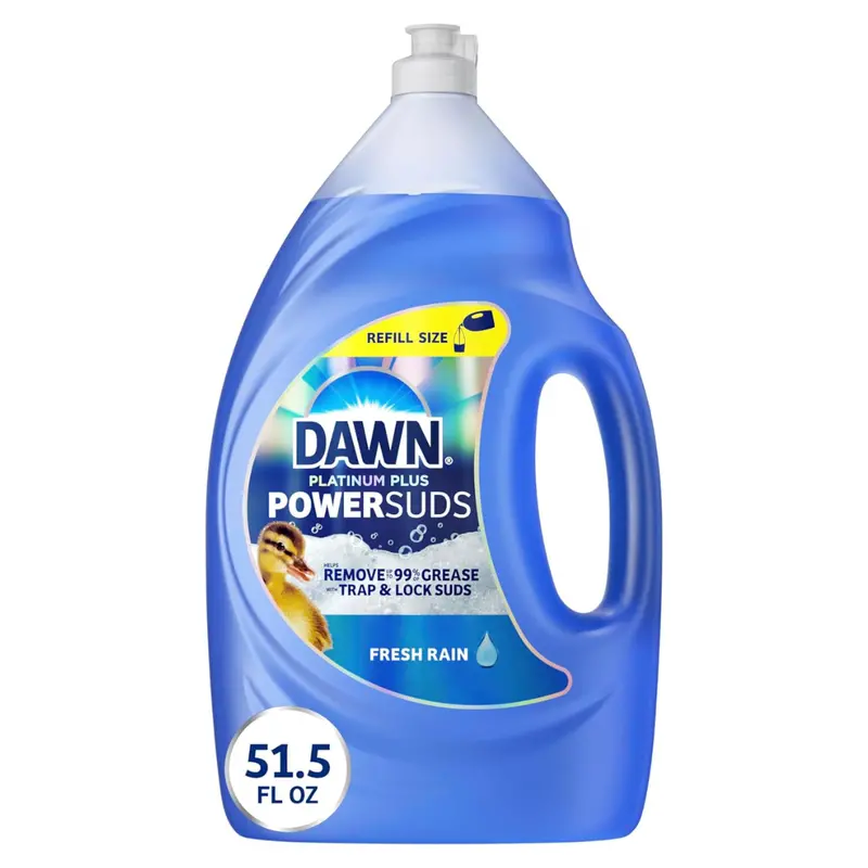 51.5 Oz Dawn Platinum Plus Powersuds Liquid Dish Soap 1