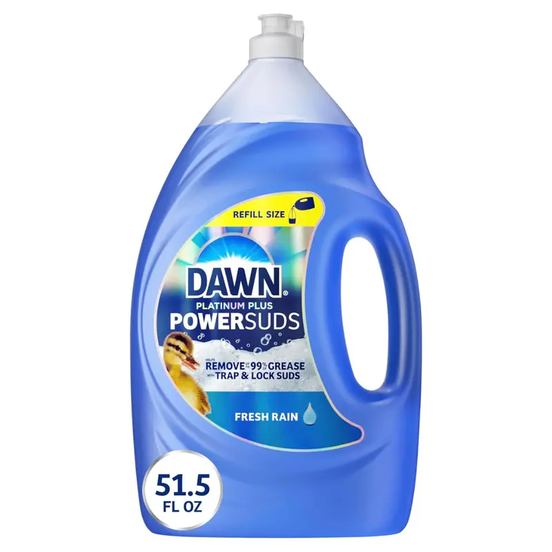 51.5 Oz Dawn Platinum Plus Powersuds Liquid Dish Soap 1