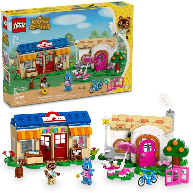 535-Piece Lego Crossing Nooks Cranny & Rosies House Building Set (77050) 1