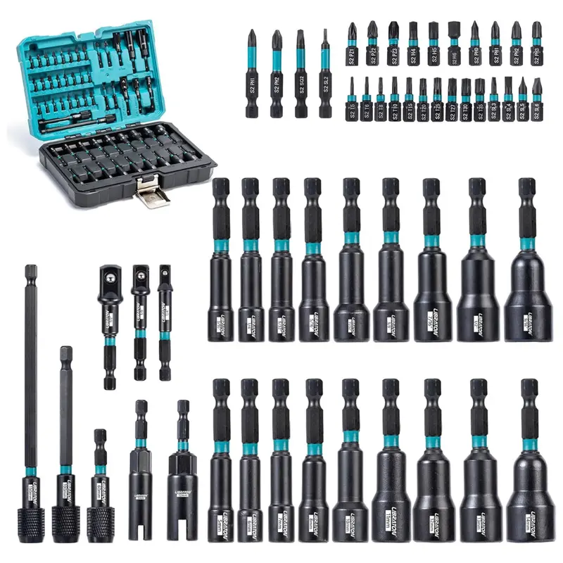 54-Piece Magnetic Nut Driver Set 1