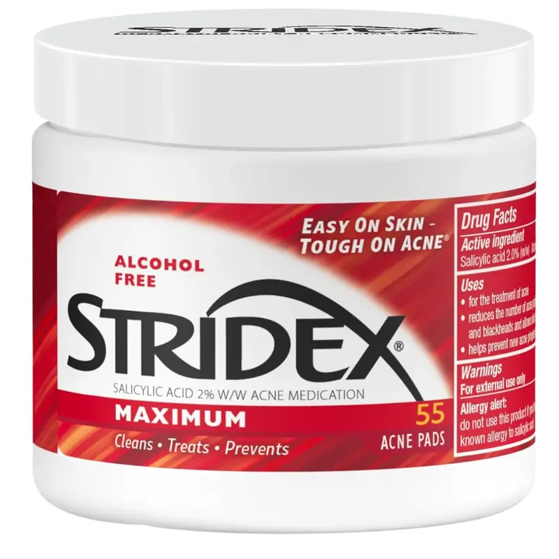 55-Count Stridex Maximum Strength Medicated Acne Pads 1