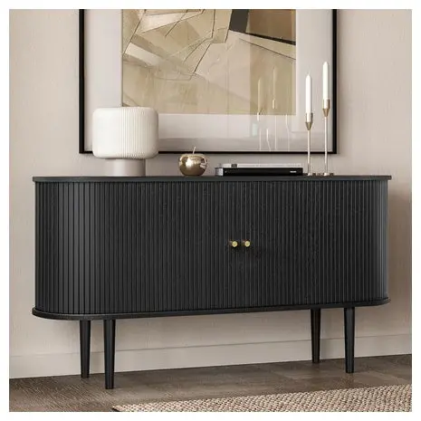 55” Sideboard Cabinet With Doors 1
