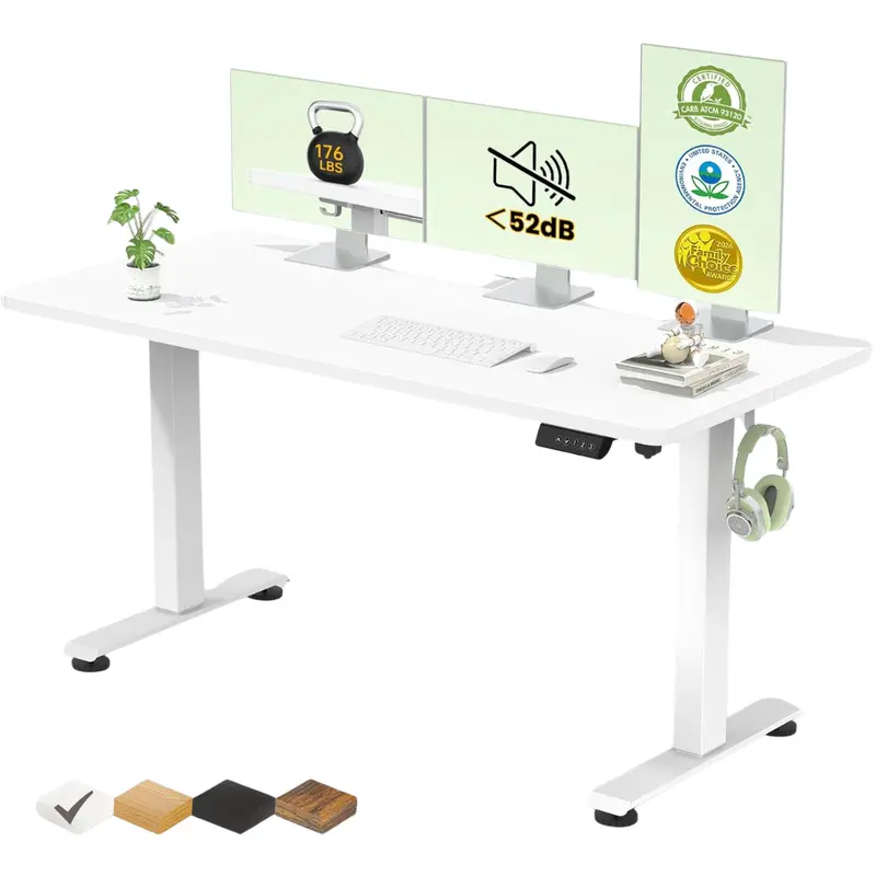 55" X 24" Veken Large Electric Standing Desk 1