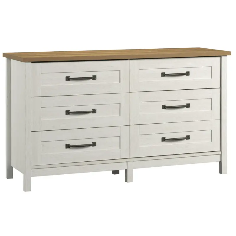 57" Better Homes & Gardens 6-Drawer Modern Farmhouse Dresser (3 Colors) 1