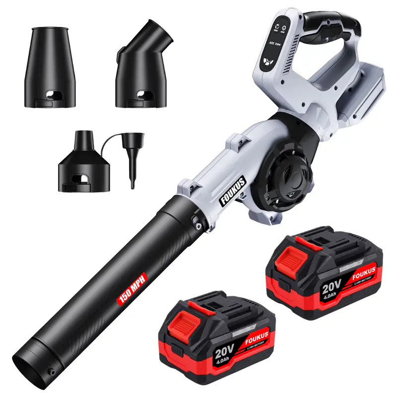 580 Cfm Electric 20V Cordless Leaf Blower 1