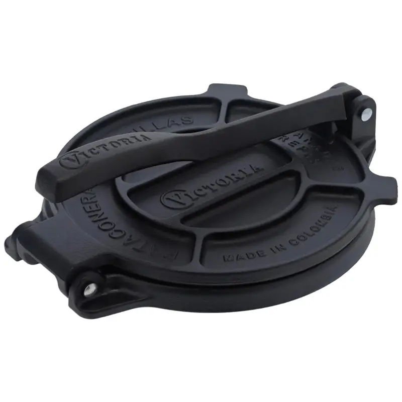 6.5" Victoria Cast Iron Tortilla Press Tortilla & Roti Maker 1