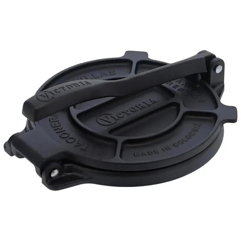 6.5" Victoria Cast Iron Tortilla Press Tortilla & Roti Maker 1