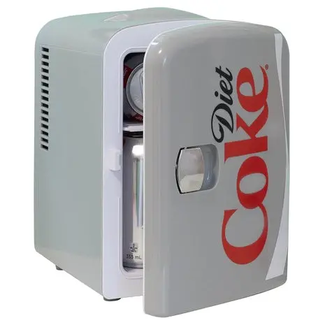 6-Can Diet Coke Mini Fridge 1