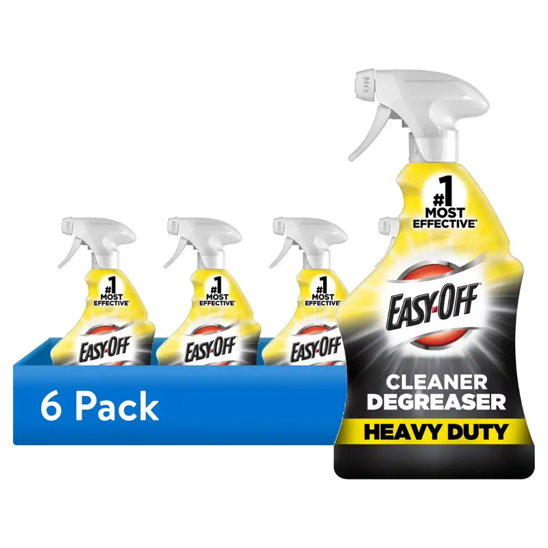 6-Count 32Oz. Easy-Off Heavy Duty Degreaser Cleaner Spray 1