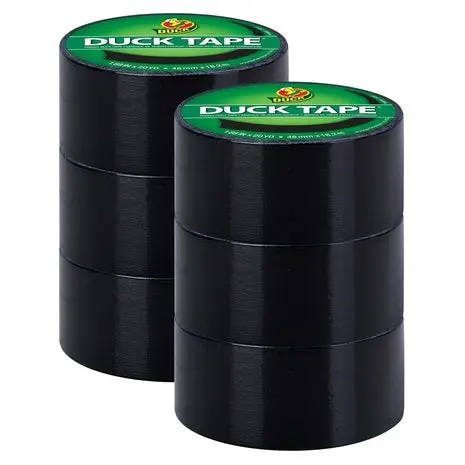 6 Duck Brand Duck Purple Or Black Color Duct Tape 1