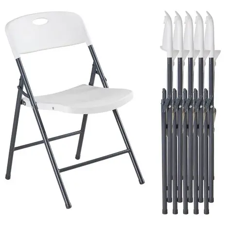 6 Heavy Duty Folding Chairs 1